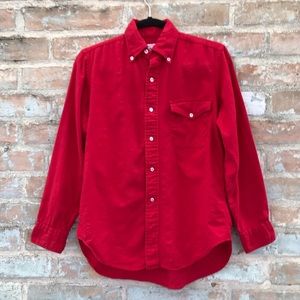 Vintage Brooks Brothers Men’s Wool Flannel Shirt